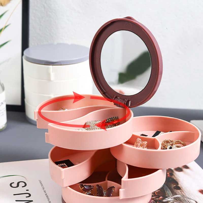 Smart 3D Jewelry Storage Case - (Keep Your Accessories Stylishly Organized)