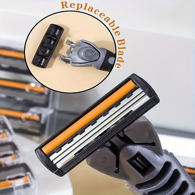 Triple Stainless Steel Hair Removal Razor Blades