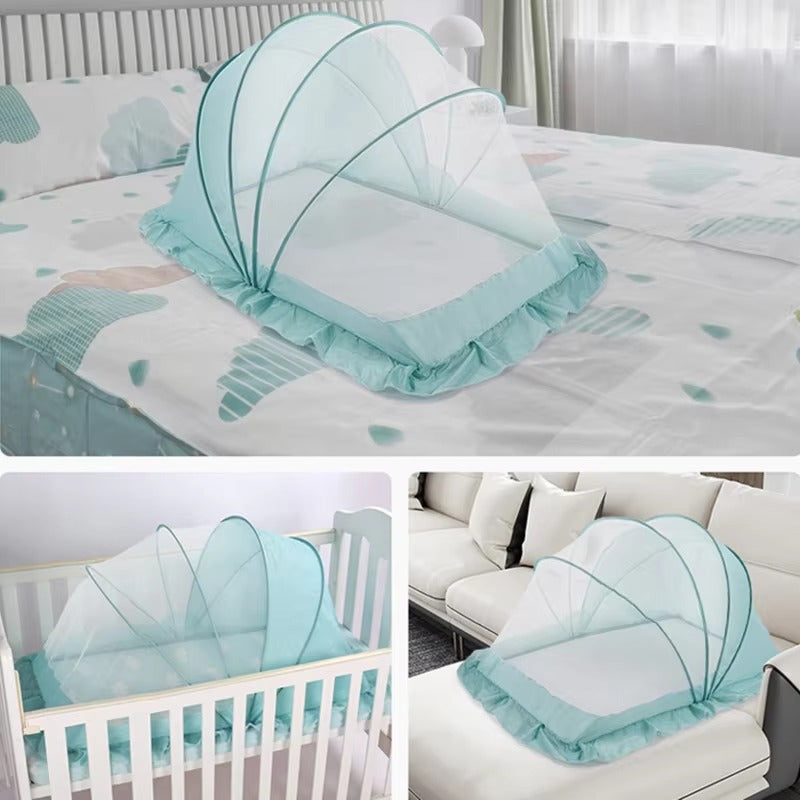 Travel-Friendly Foldable Baby Mosquito Net – Suitable for up to 2.5 years baby