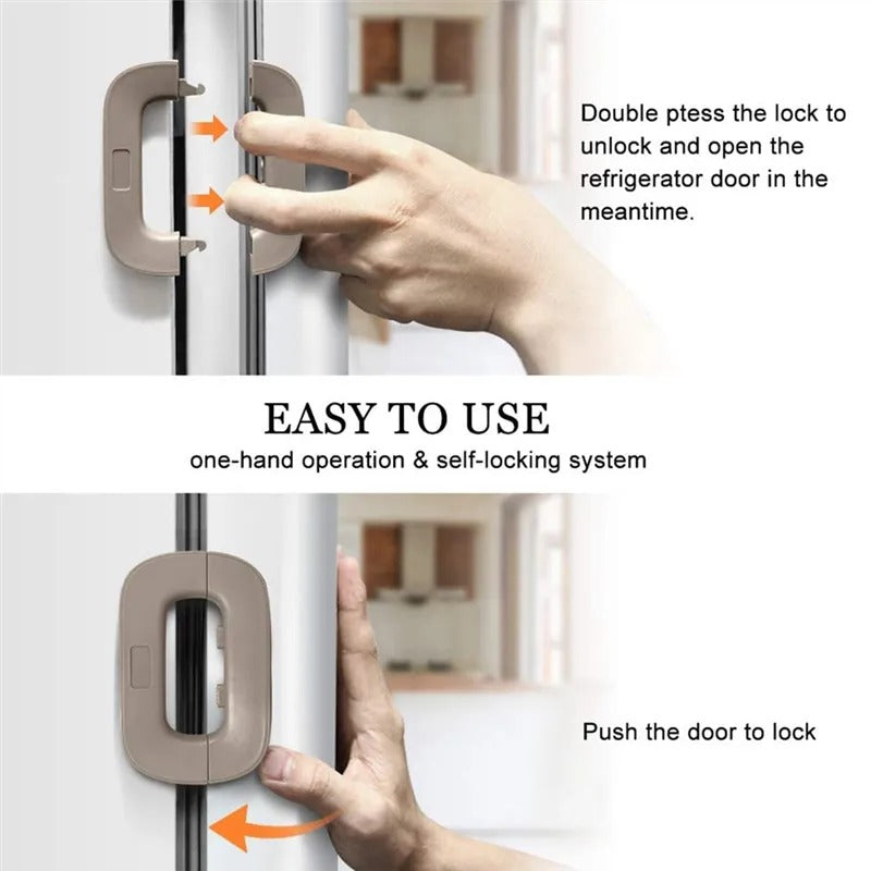 Smart home Refrigerator Lock for children