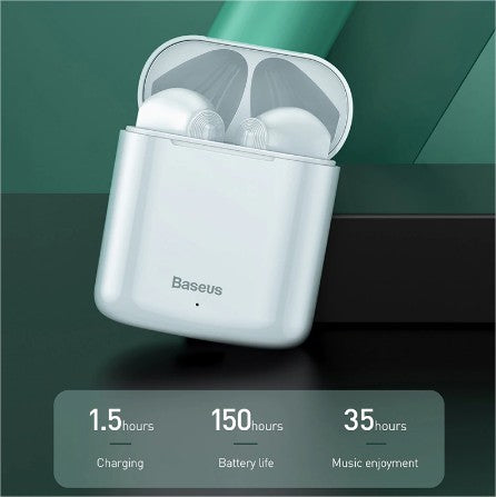 Baseus W09 TWS Bluetooth Earphone Wireless Handsfree Headphones Stereo Buletooth 5.0 Earphone