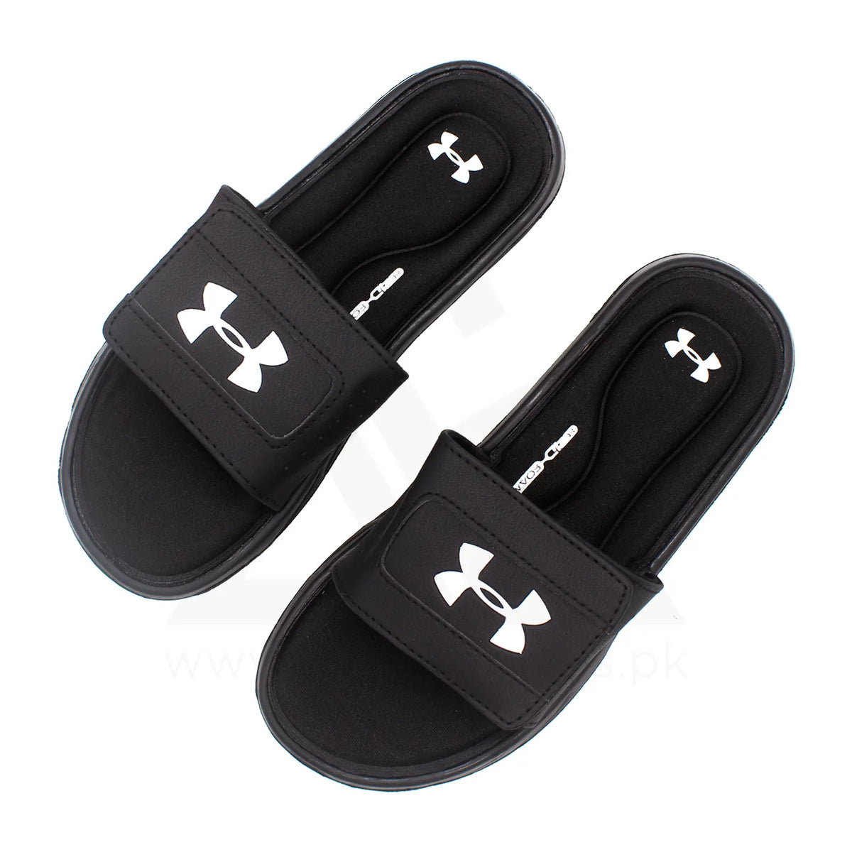 UA Foambed Adjust Slide - Black Duo