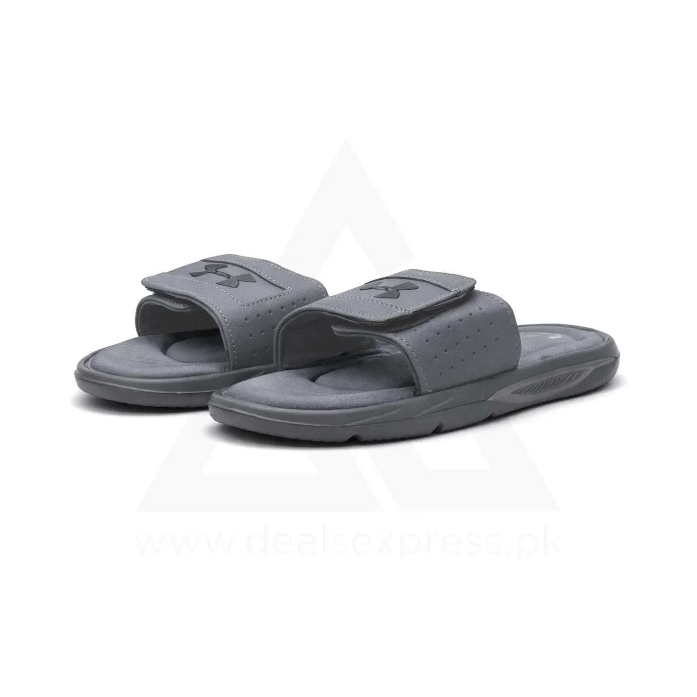 UA Foambed Adjust Slide - Grey