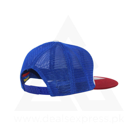 Vee Cap - White Blue A0467