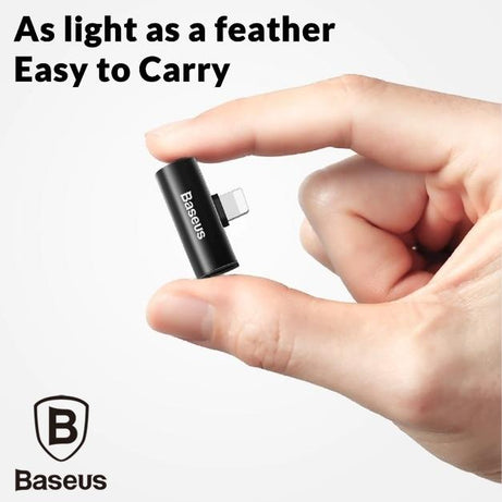 Baseus 3 in 1 Charging+Music+Calling  Lightning iPhone male to Dual iPhone Female adopter