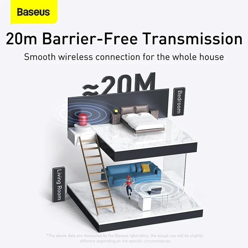 Baseus USB Bluetooth 5.0 Adapter Dongle Audio Receiver Transmitter For PC Speaker Laptop PS4 Wireless Mouse USB Transmitter
