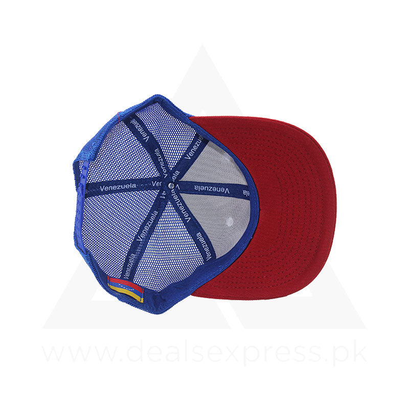 Vee Cap - White Blue A0467