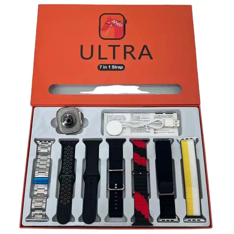 SMART WATCH ULTRA With 7 Different STRAP FULL HD 2.01 Infinity Display
