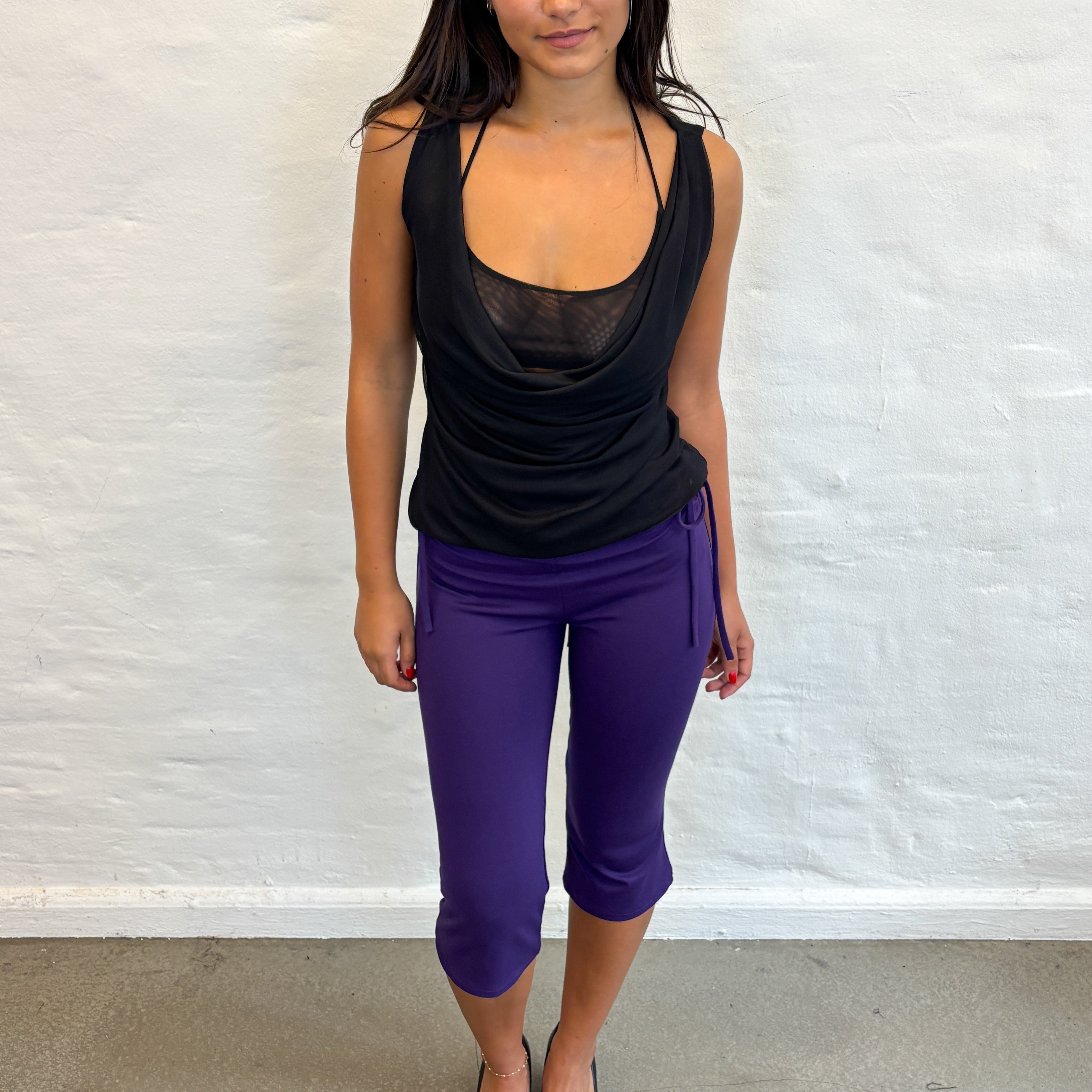 ALBA TOP W BRA BLACK