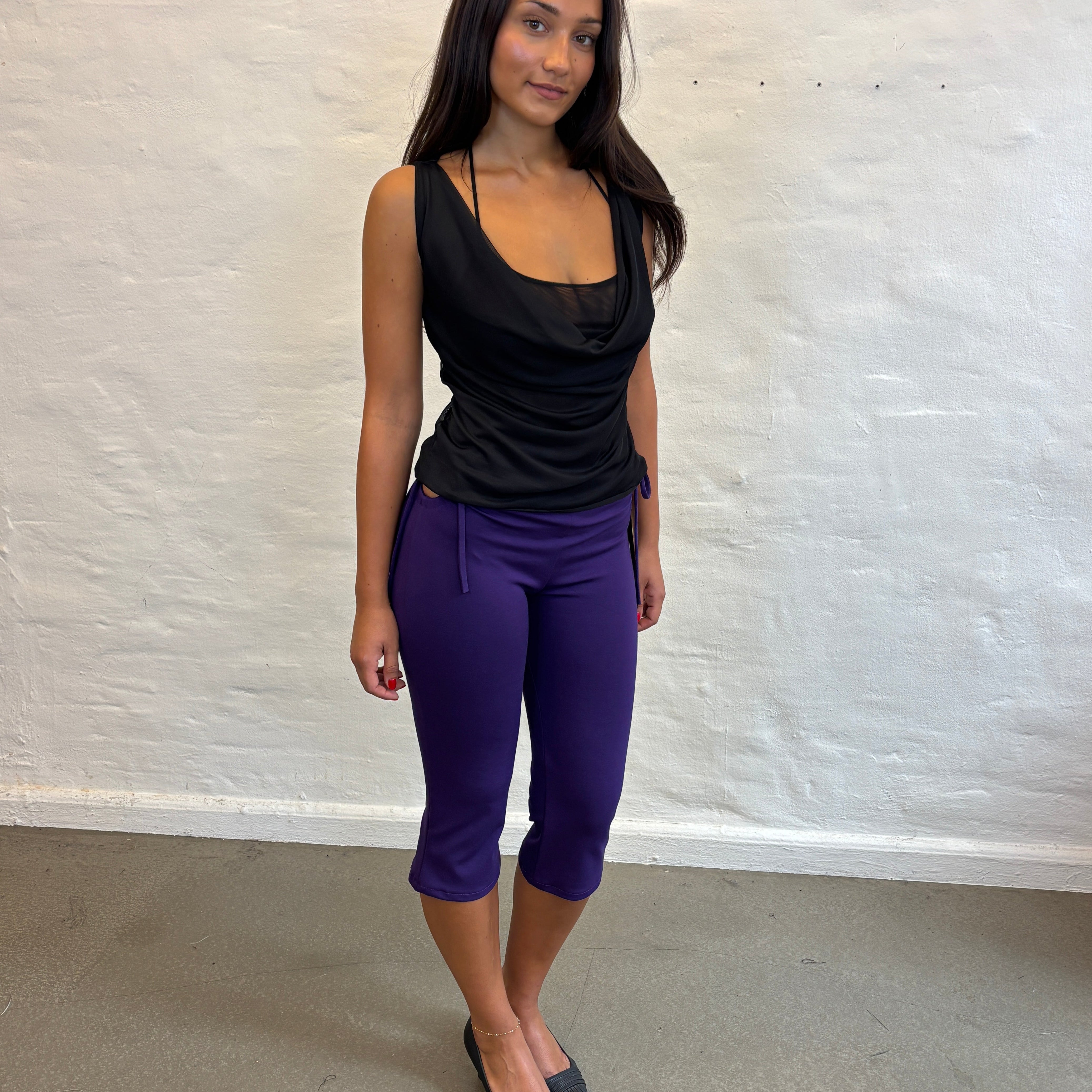 ALBA TOP W BRA BLACK