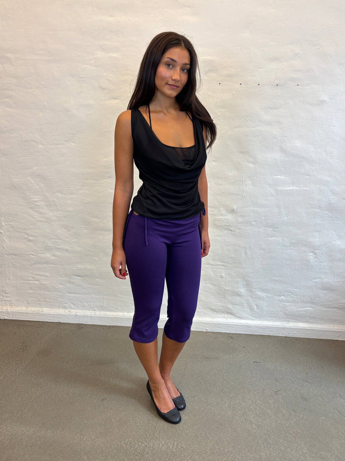 ALBA TOP W BRA BLACK