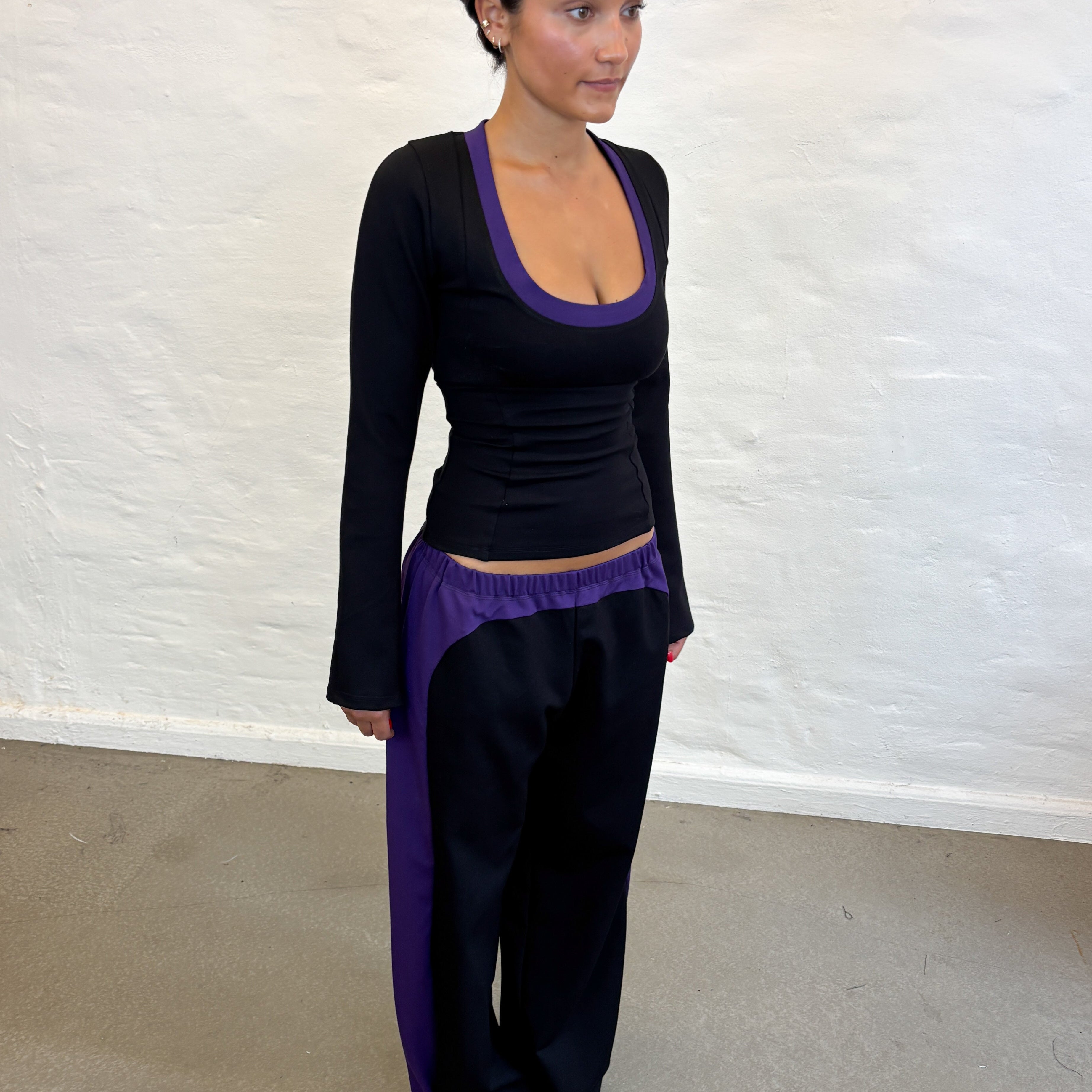 TRACK PANTS BLACK
