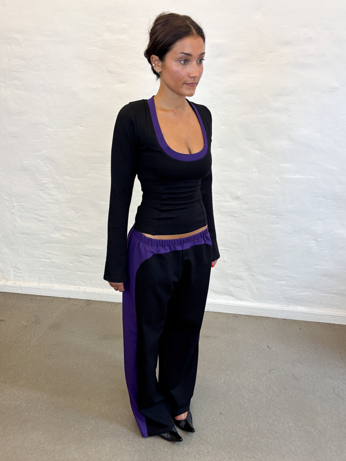 TRACK PANTS BLACK