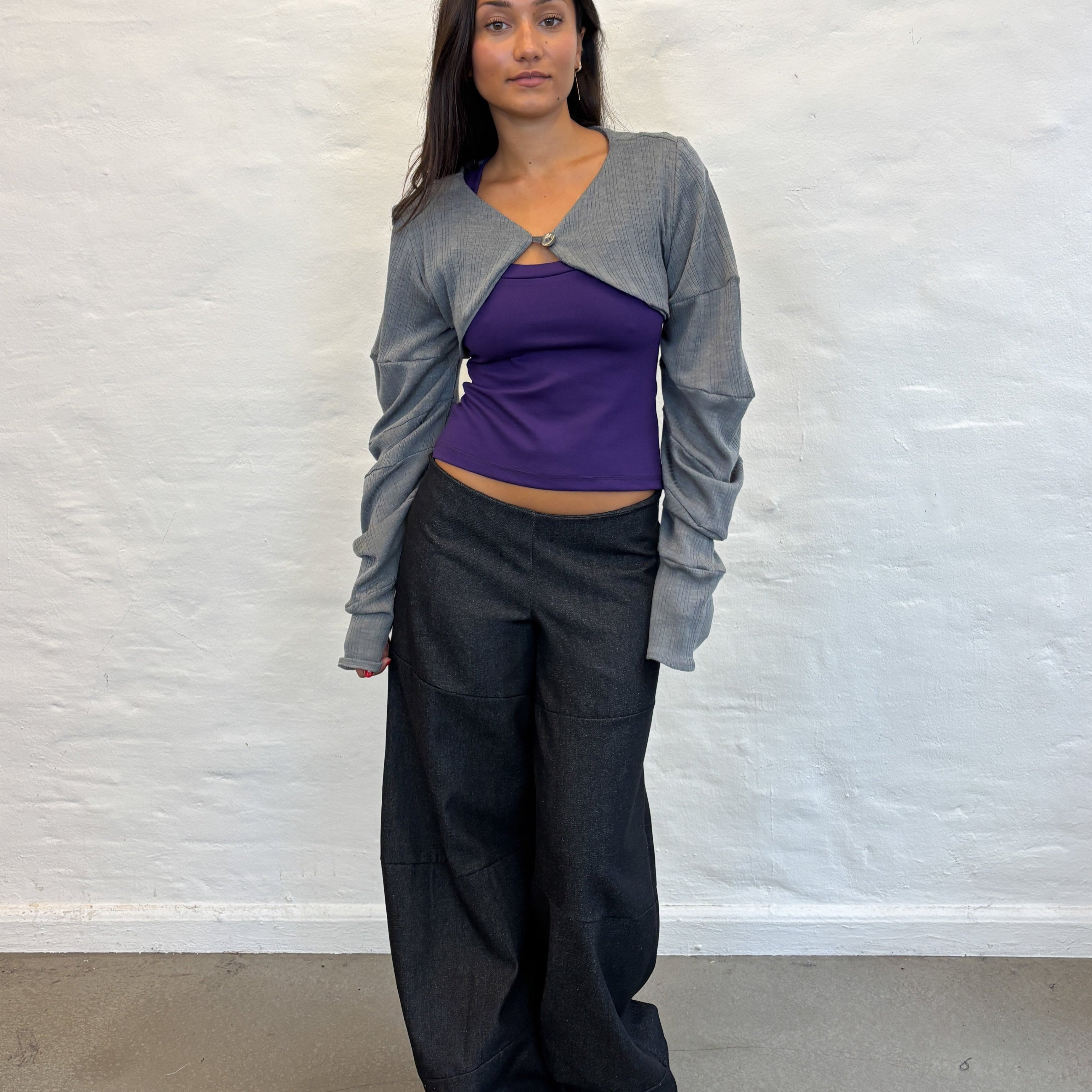 BOLERO GREY MERINO