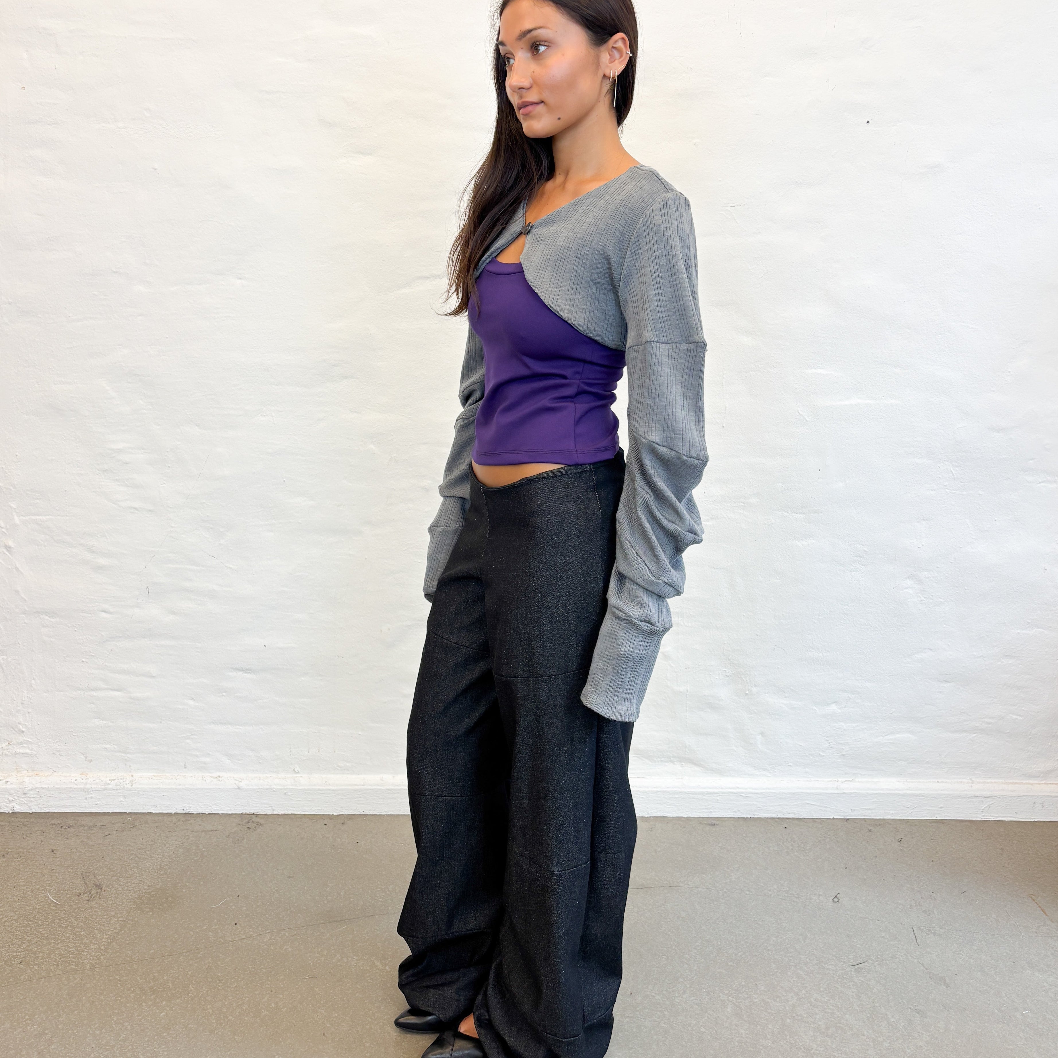 BOLERO GREY MERINO