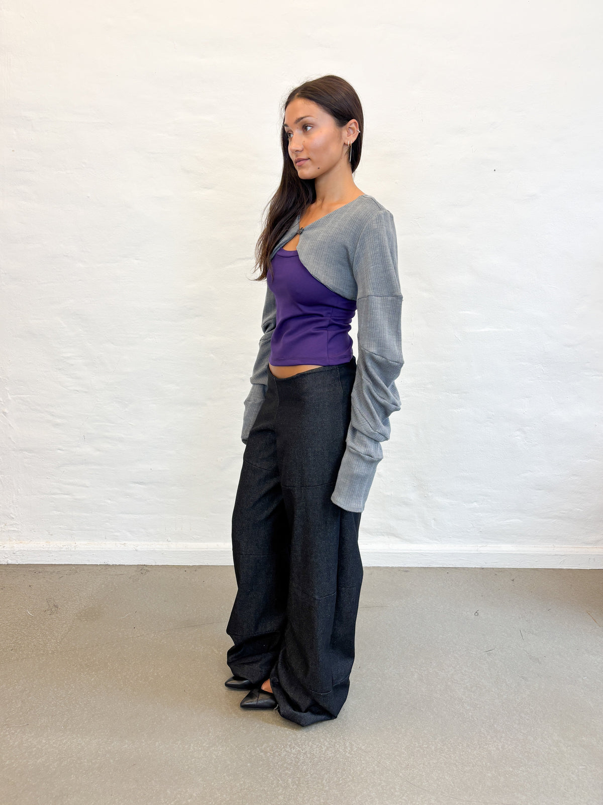 BOLERO GREY MERINO