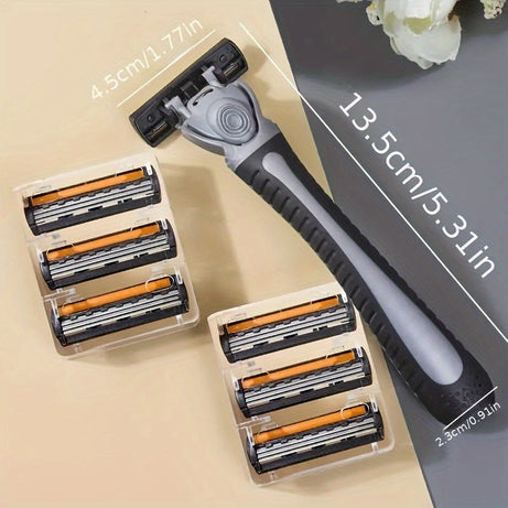 Triple Stainless Steel Hair Removal Razor Blades