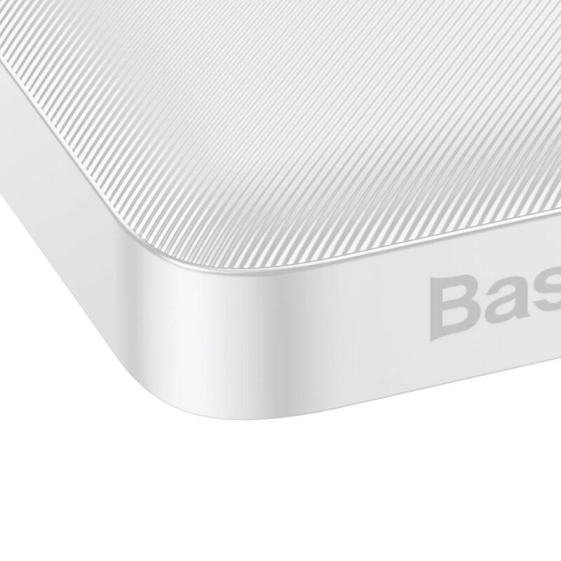 Baseus Bipow Digital Display 20W 10000mAh Power Bank White (PPDML-L02)