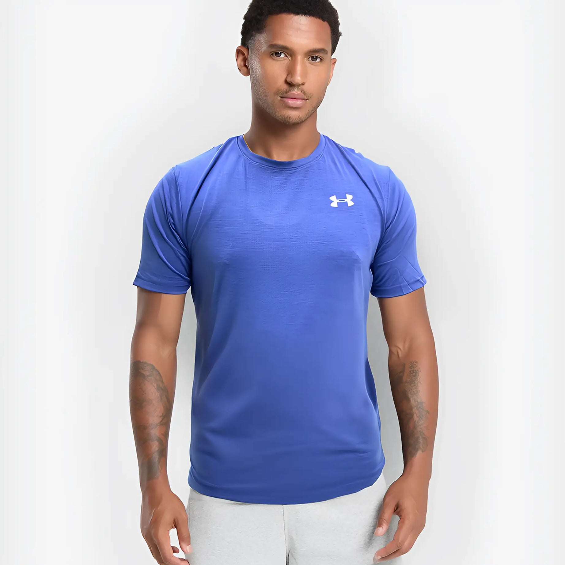 UA Drifit Tee D43 – Navy