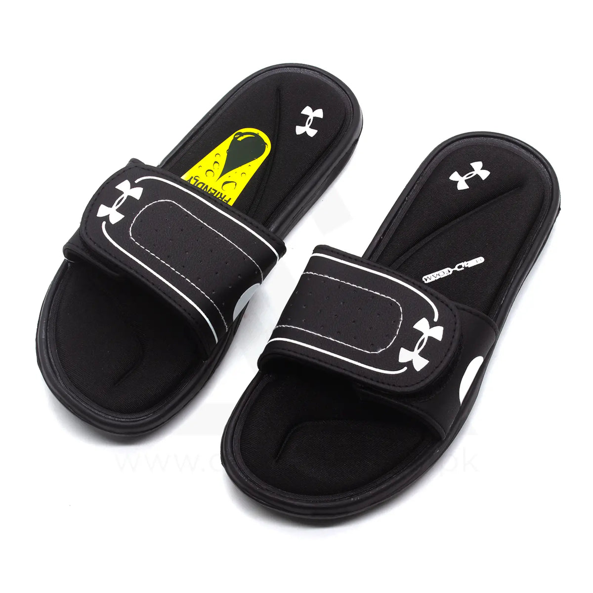 Ua Foambed Adjust Slide V2 - Black Duo
