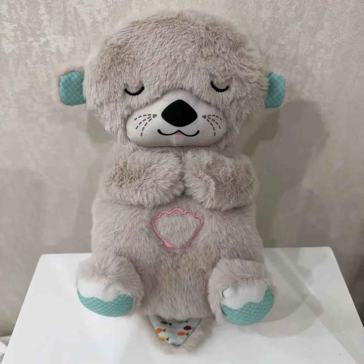Breathing Otter Plush Soft Toy - Teddy bear