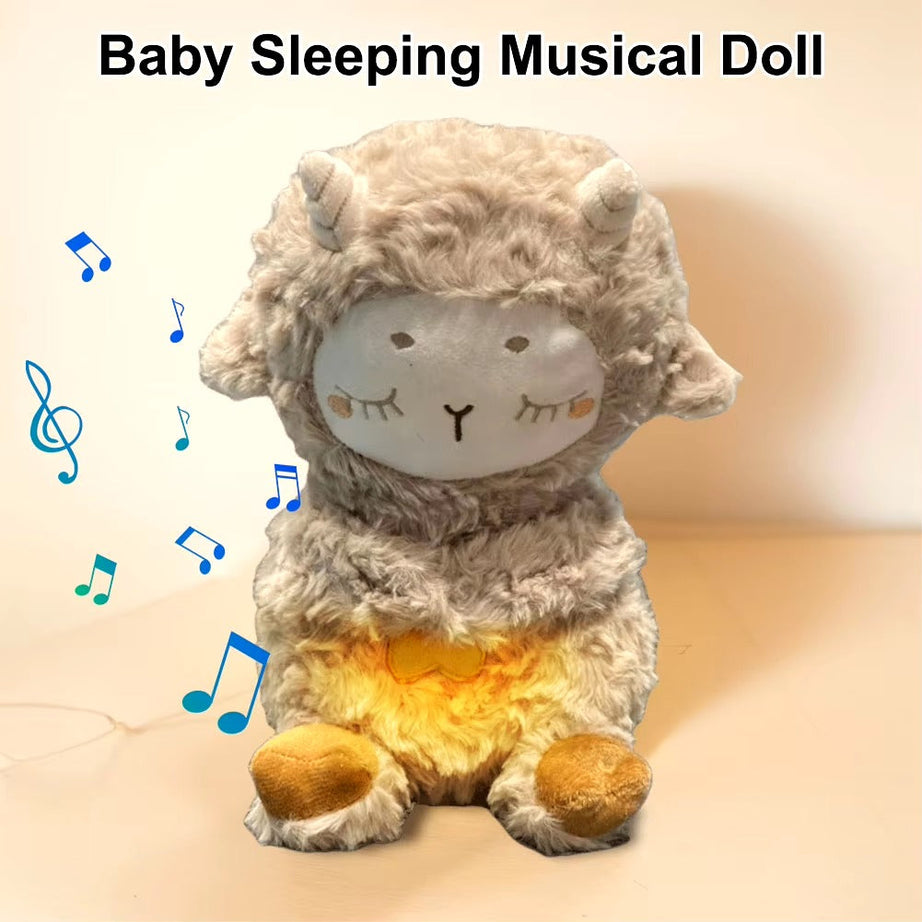 Breathing lamb Plush Soft Toy - Teddy bear