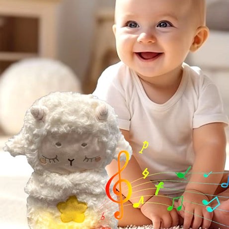 Breathing lamb Plush Soft Toy - Teddy bear