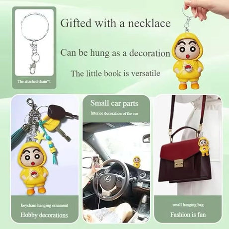 Face Changing Shinchan Surprise Figure with Keychain