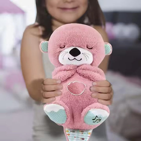Breathing Otter Plush Soft Toy - Teddy bear