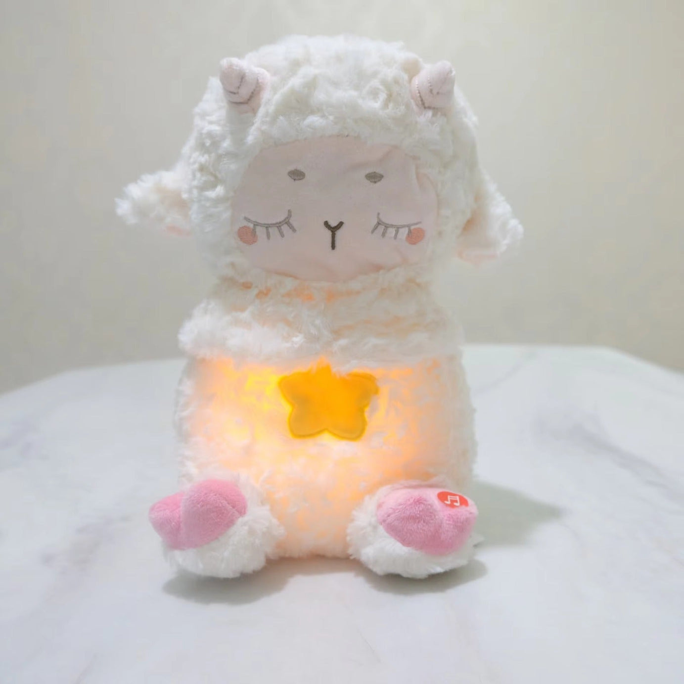 Breathing lamb Plush Soft Toy - Teddy bear