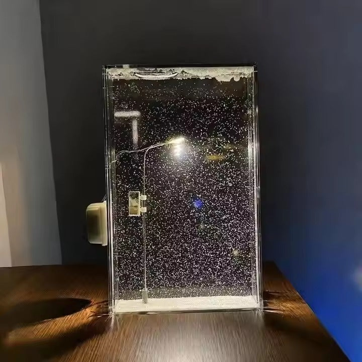 DIY Snow Scene Night Light – Street Lamp Design