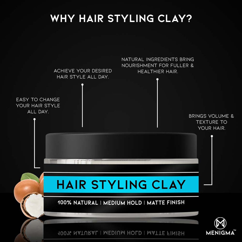 Hair Styling Clay | 100% Natural