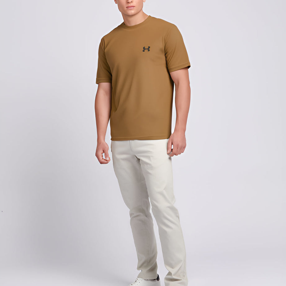 UA Drifit Tee - Brown
