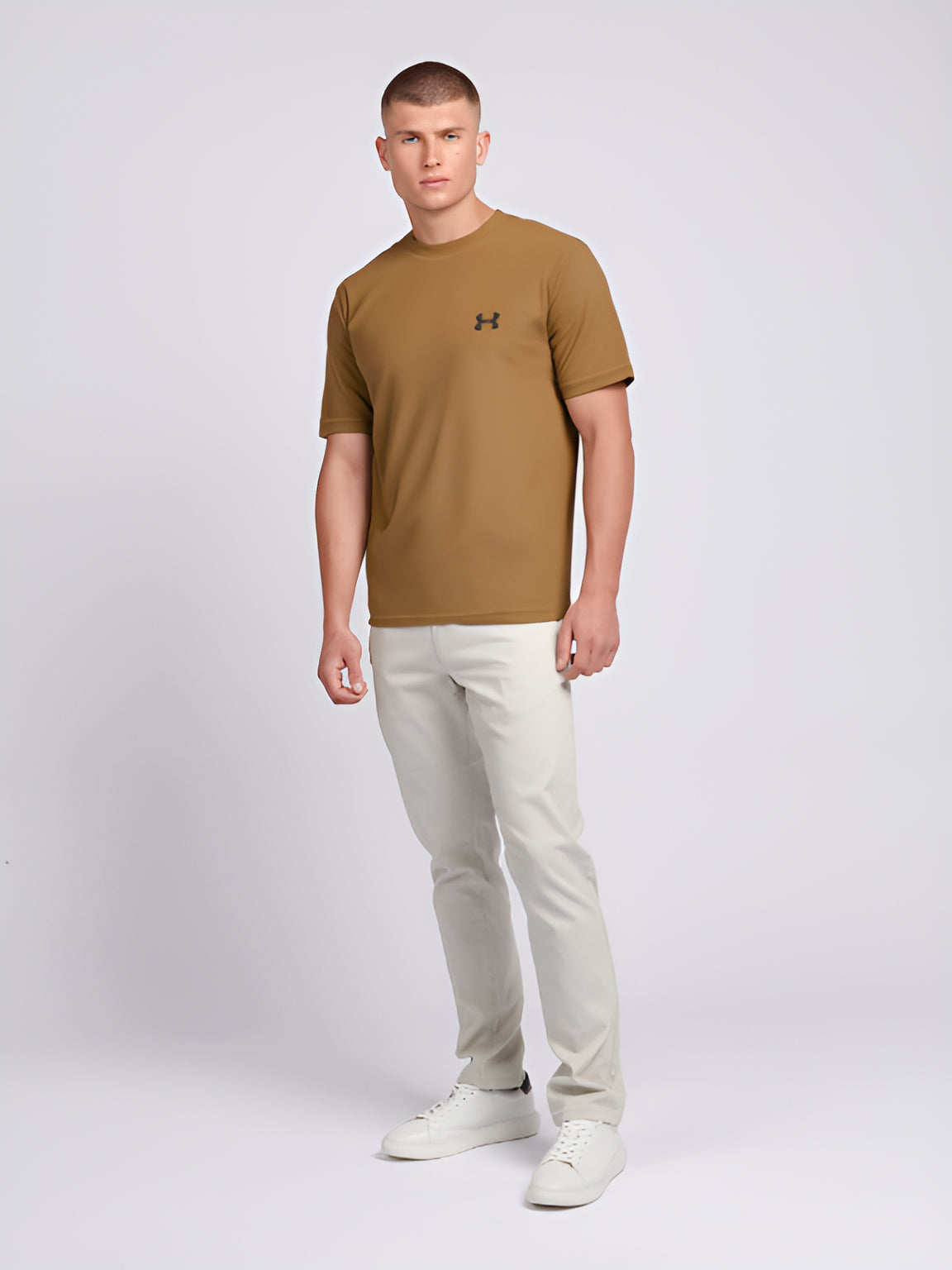 UA Drifit Tee - Brown